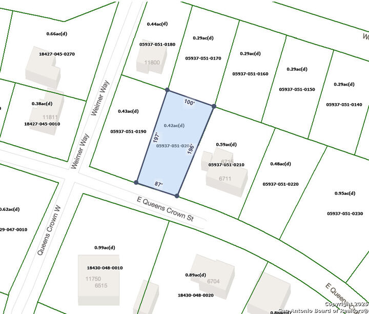 Property Photo:  6707 Queens Crown  TX 78233 