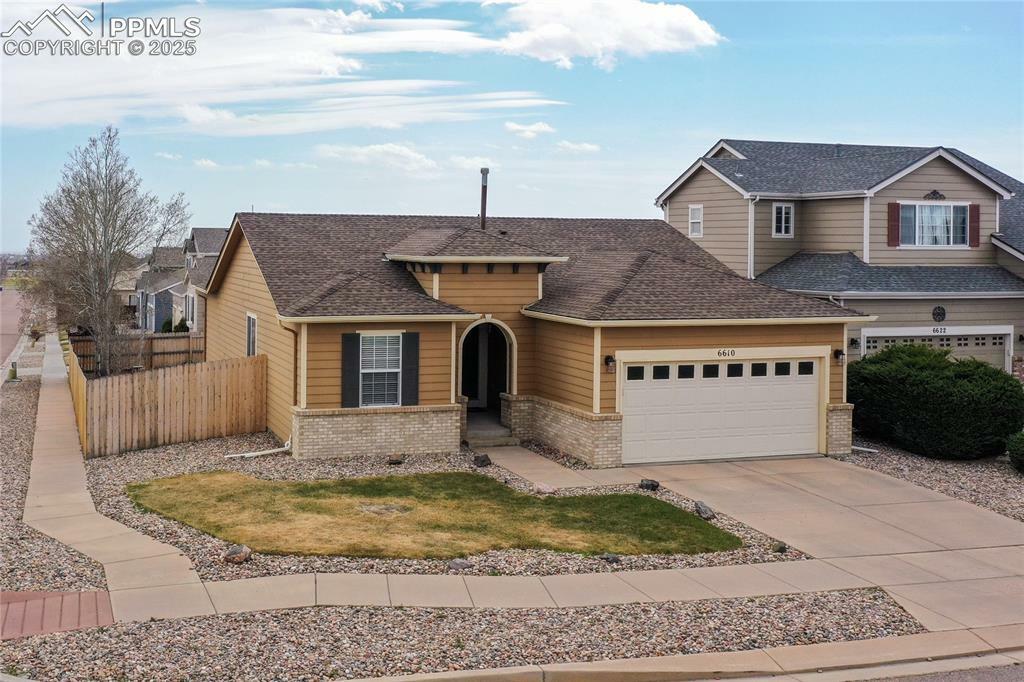 Property Photo: 6610 Alibi Circle CO 80923