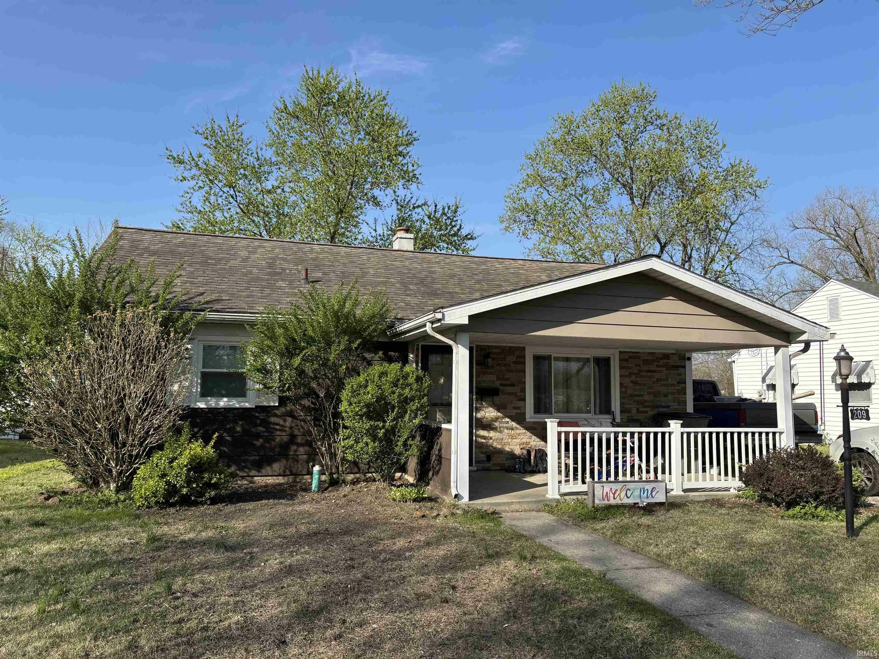 Property Photo: 209 Wilbur Street IN 47591