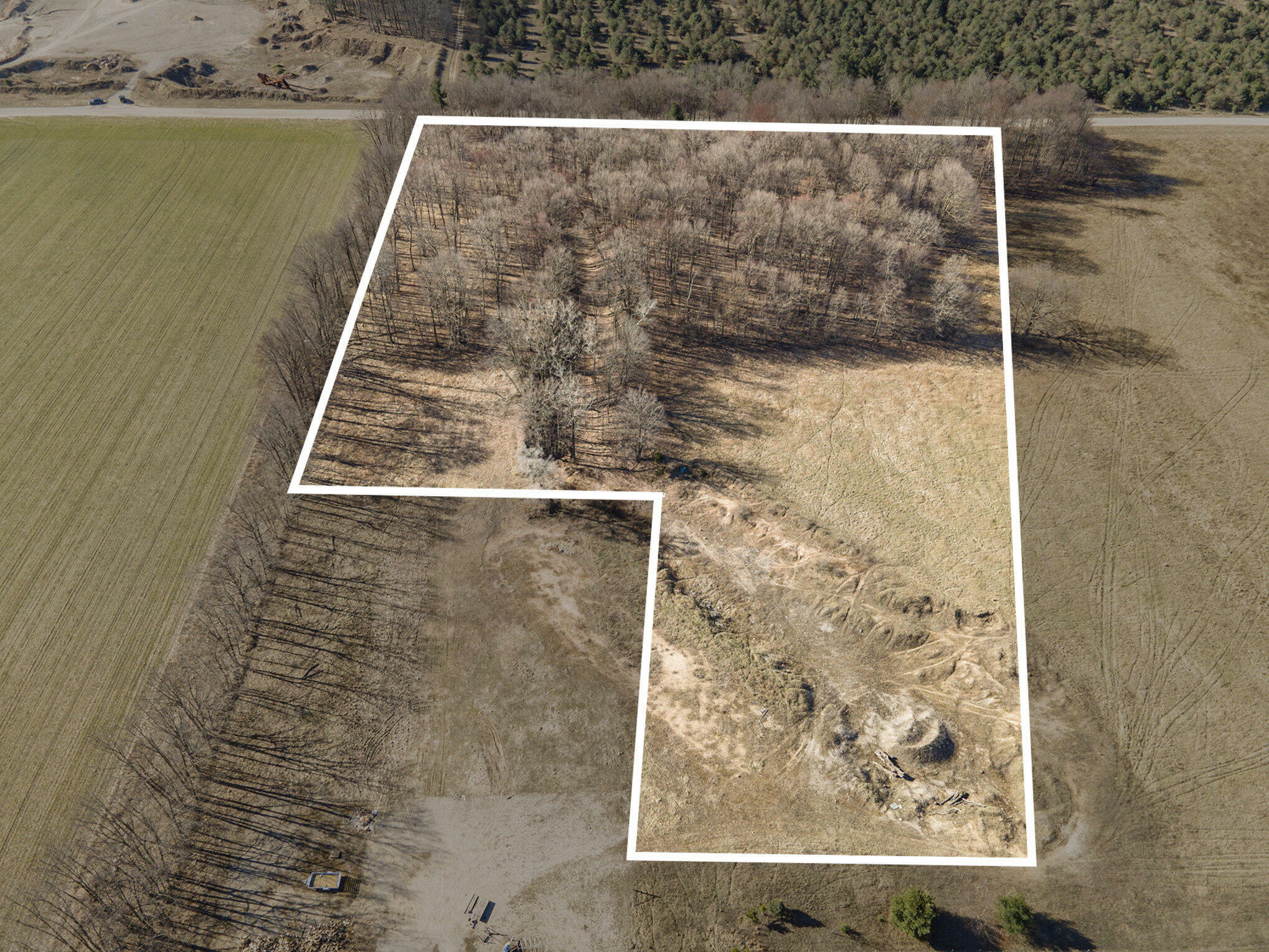 Property Photo: V/L Waterwheel Road MI 48886