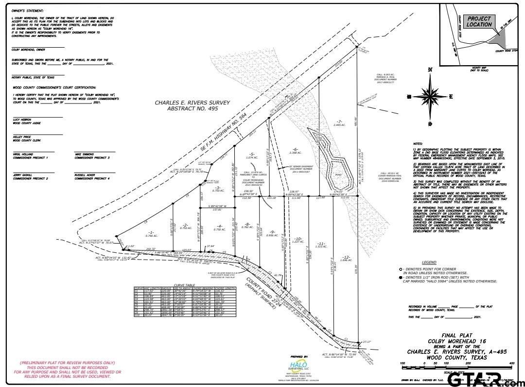 Property Photo: Lot 7 Loop 564 TX 75773