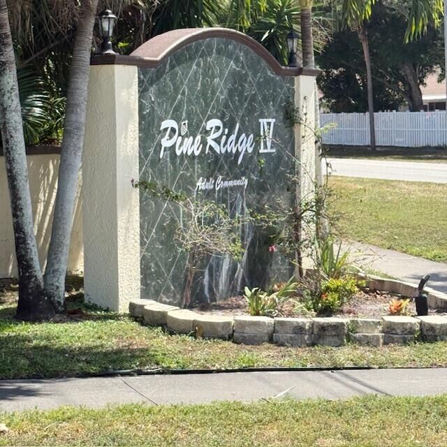 Property Photo: 3530 Pine Tree Court A-1 FL 33463