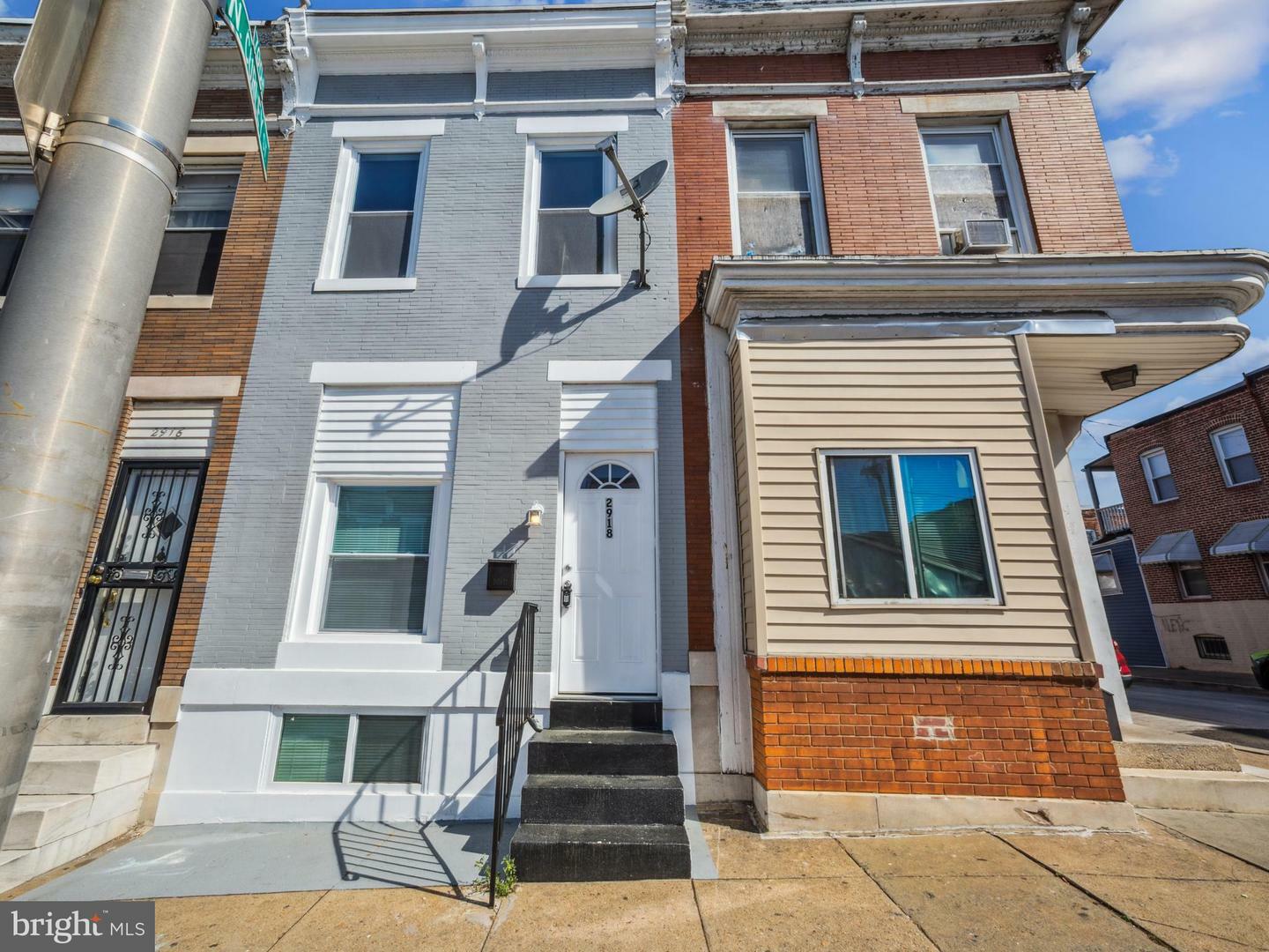 Property Photo: 2918 E Monument Street MD 21205