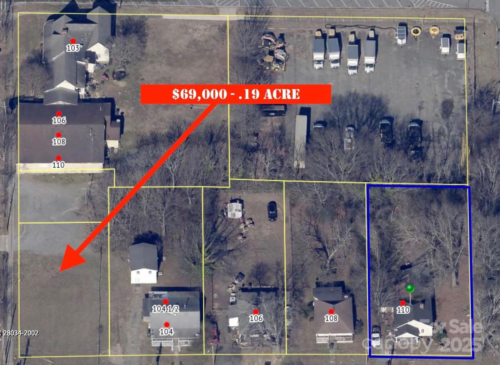 Property Photo:  0 Church Street  NC 28034 