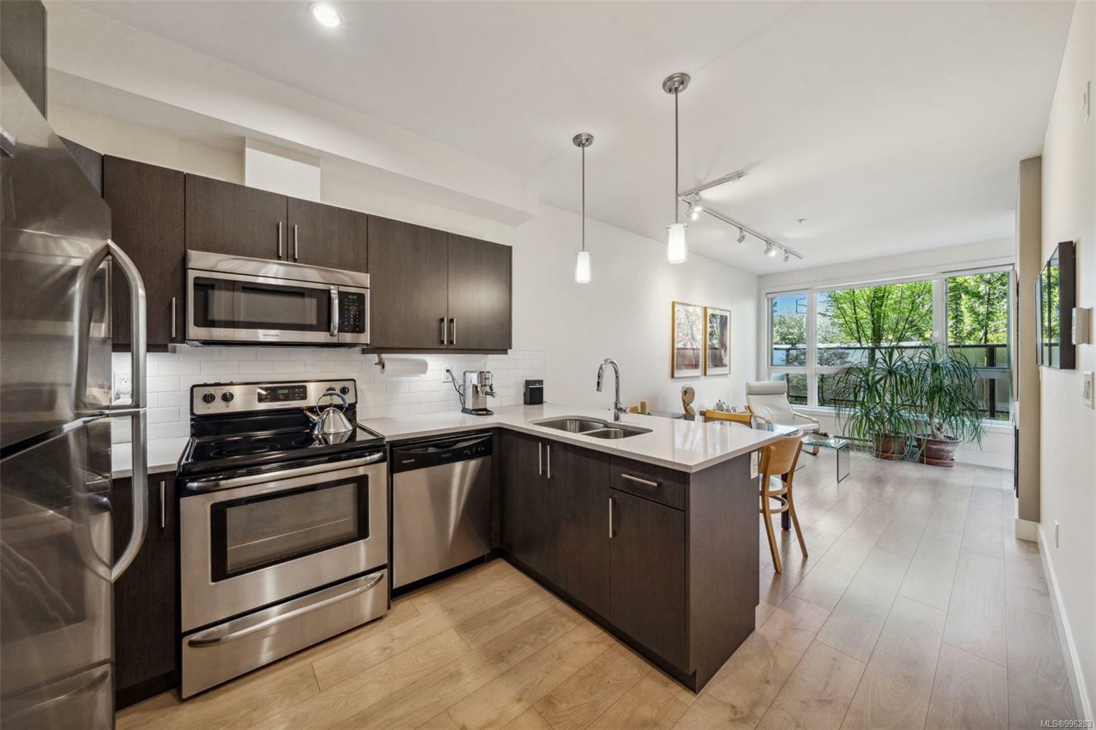 Property Photo: 317 Burnside Rd E 105 BC V9A 1A6
