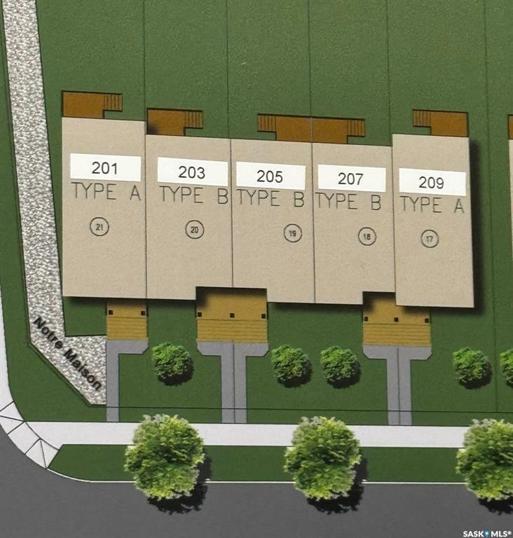 Property Photo: 235 Feheregyhazi Boulevard 205 SK S7W 0C2