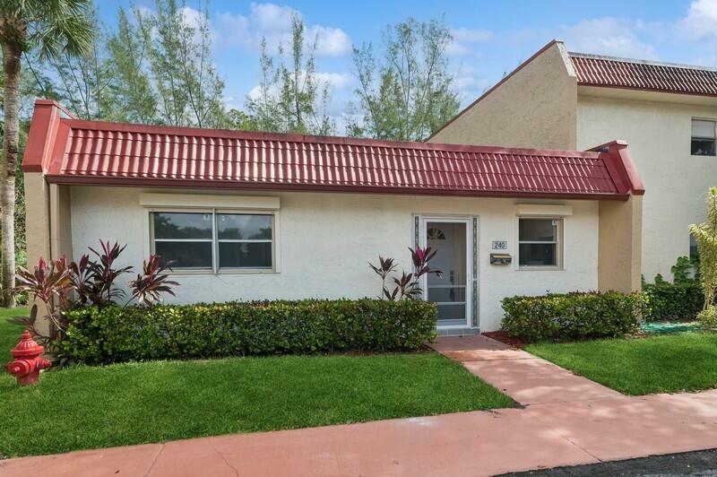 Property Photo: 240 Lake Frances Drive FL 33411