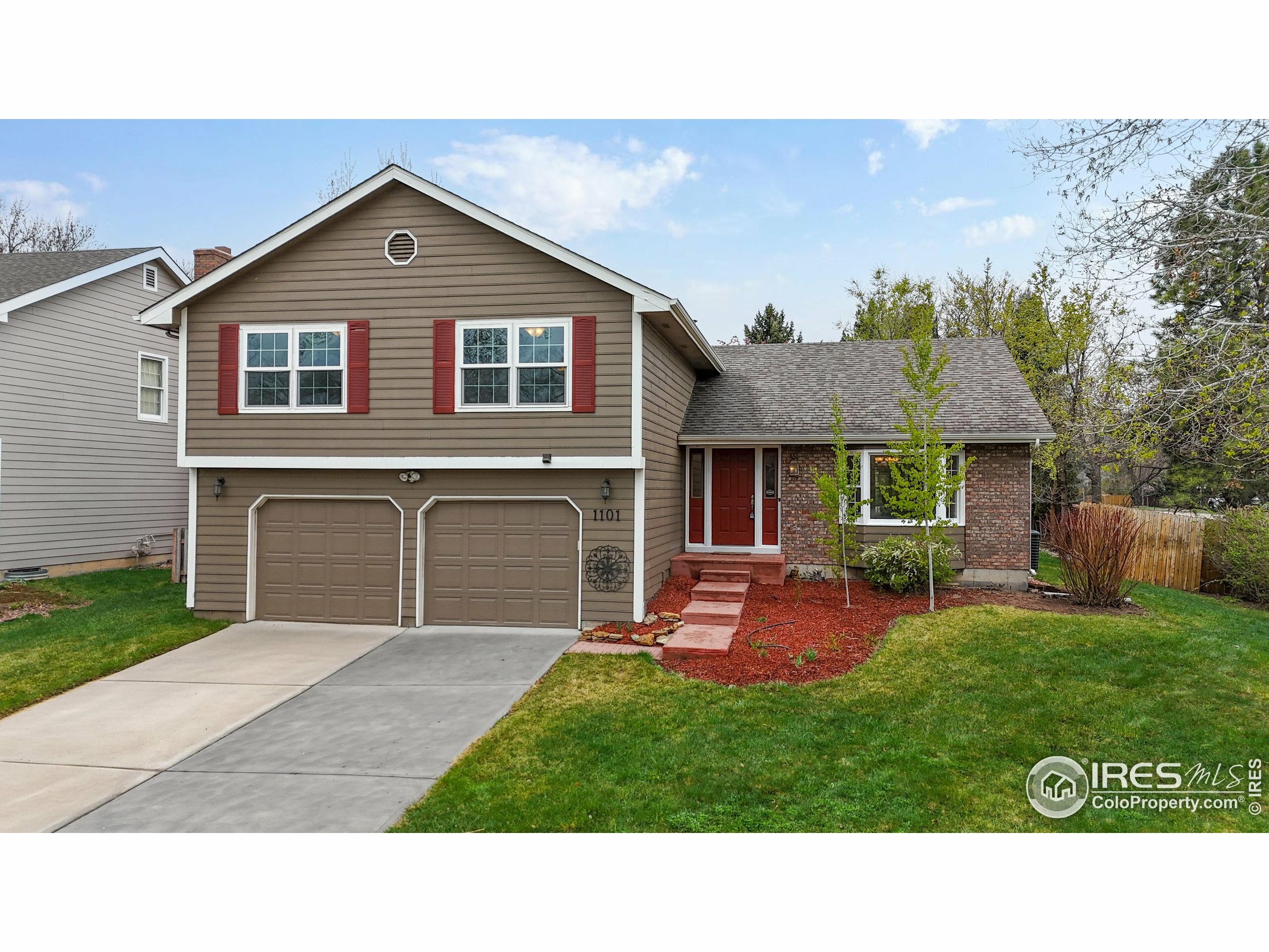 Property Photo:  1101 Mansfield Dr  CO 80525 