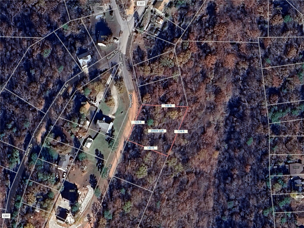 Property Photo: Lots 1038 & 1039 Gum Lane AR 72756
