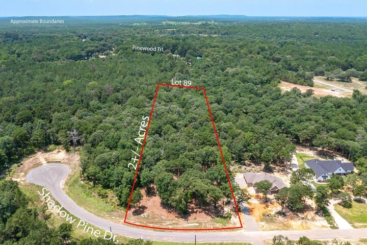 Property Photo:  3109 Shadow Pine Drive  TX 75770 