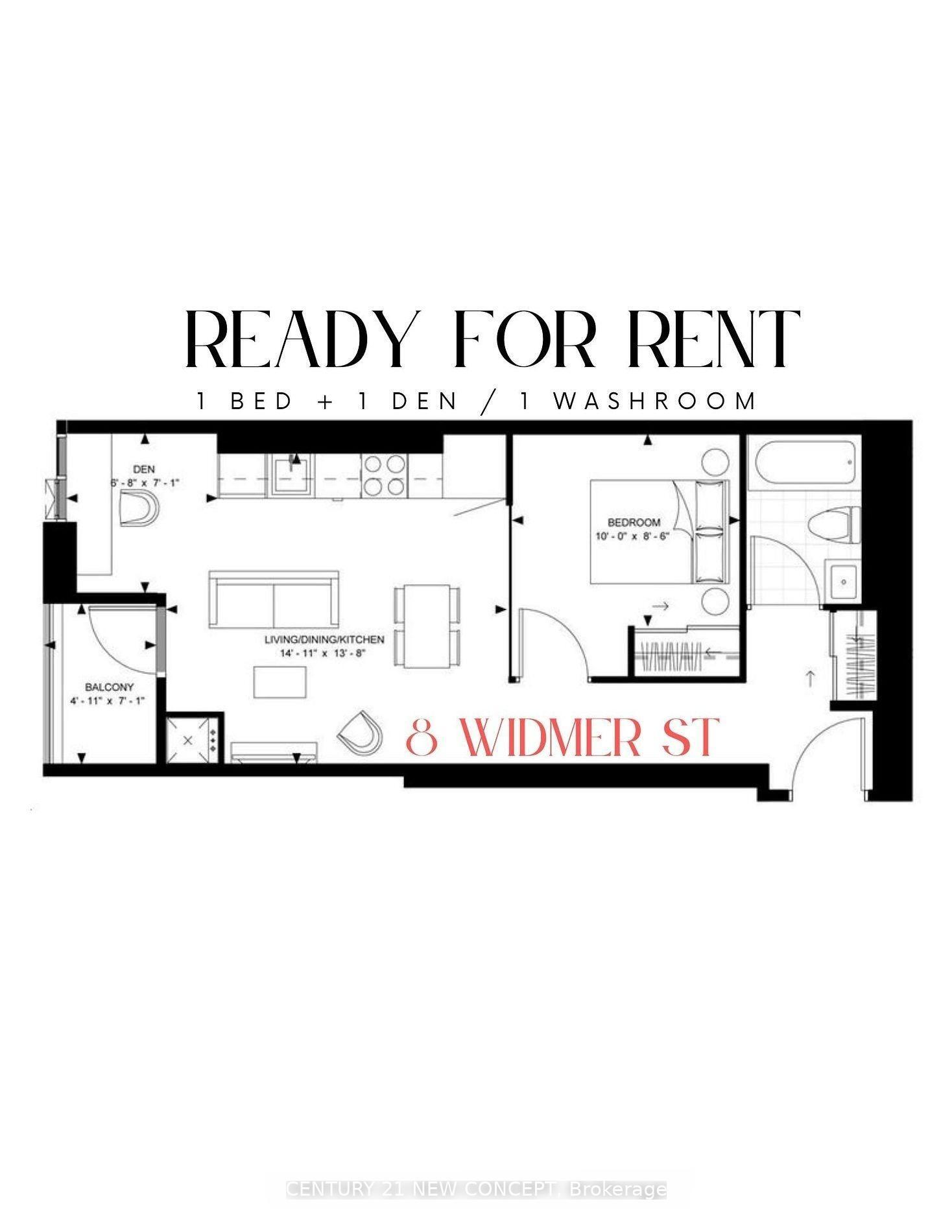 8 Widmer Street 1101  Toronto ON M5V 0W6 photo