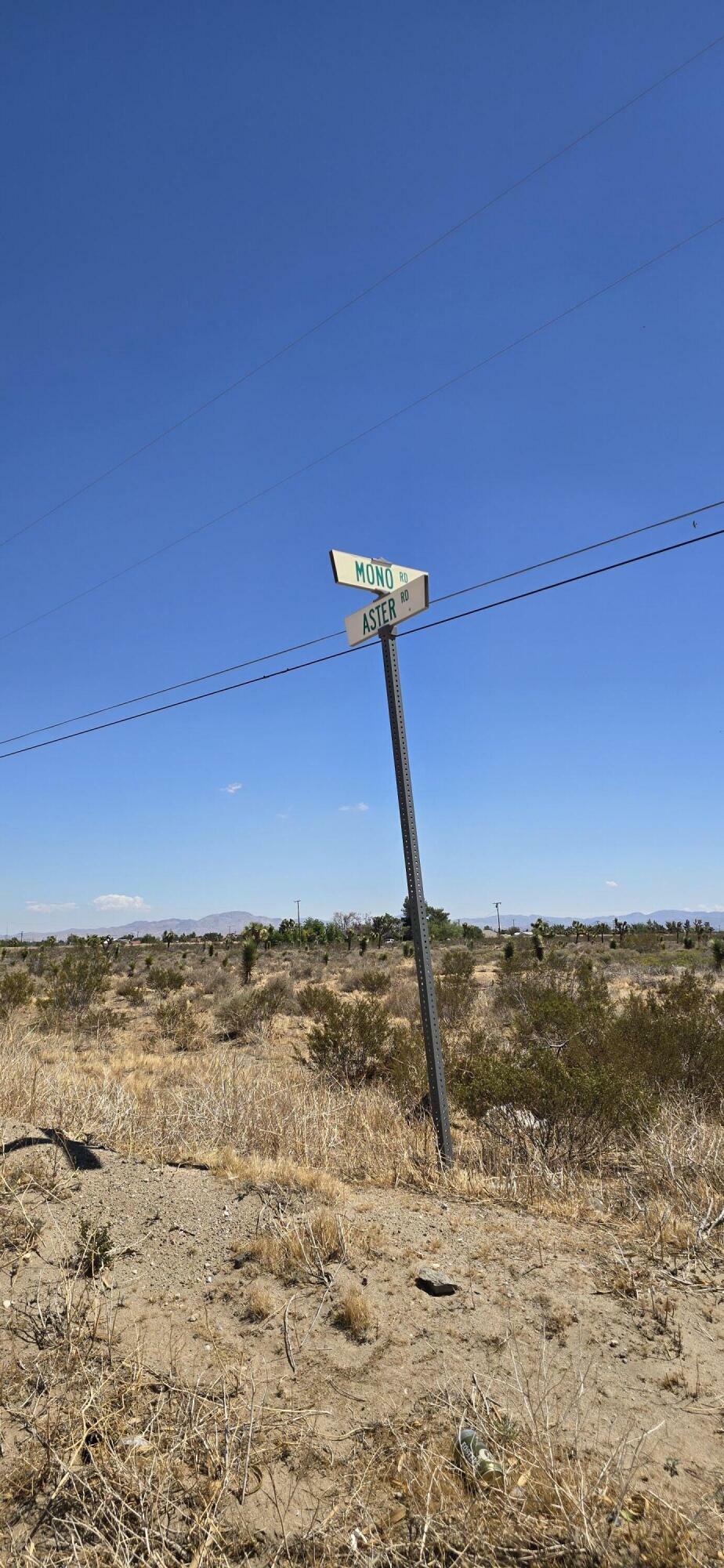 Property Photo: Aprox Solano Rd And Aster Rd CA 92371