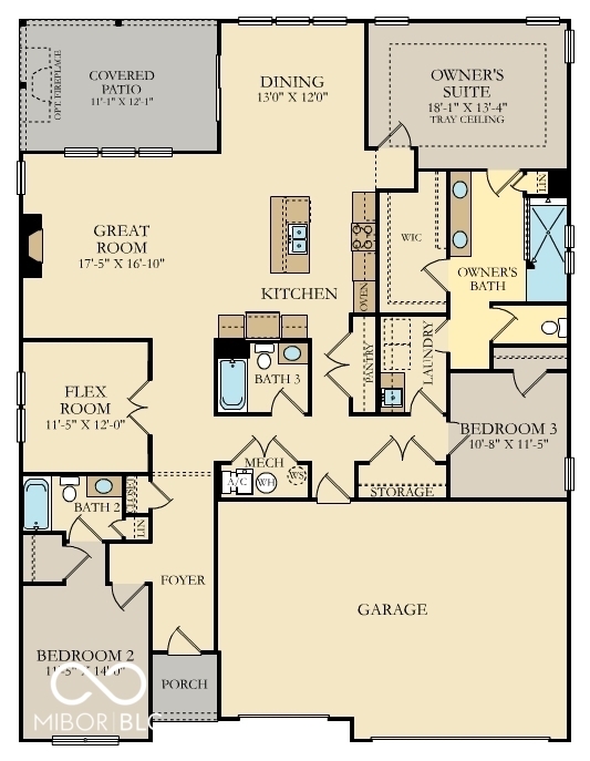Property Photo: 5127 Foxley Park Lane IN 46123