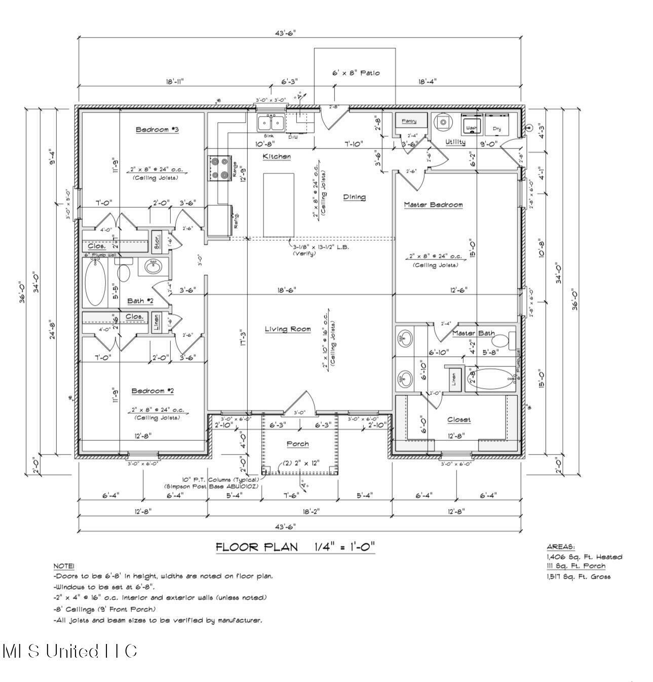 Property Photo: 3412 Raintree Drive Drive MS 39553