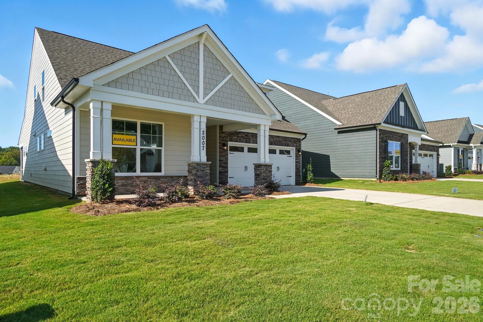 Property Photo:  2007 Mantle Ridge Drive  NC 28079 