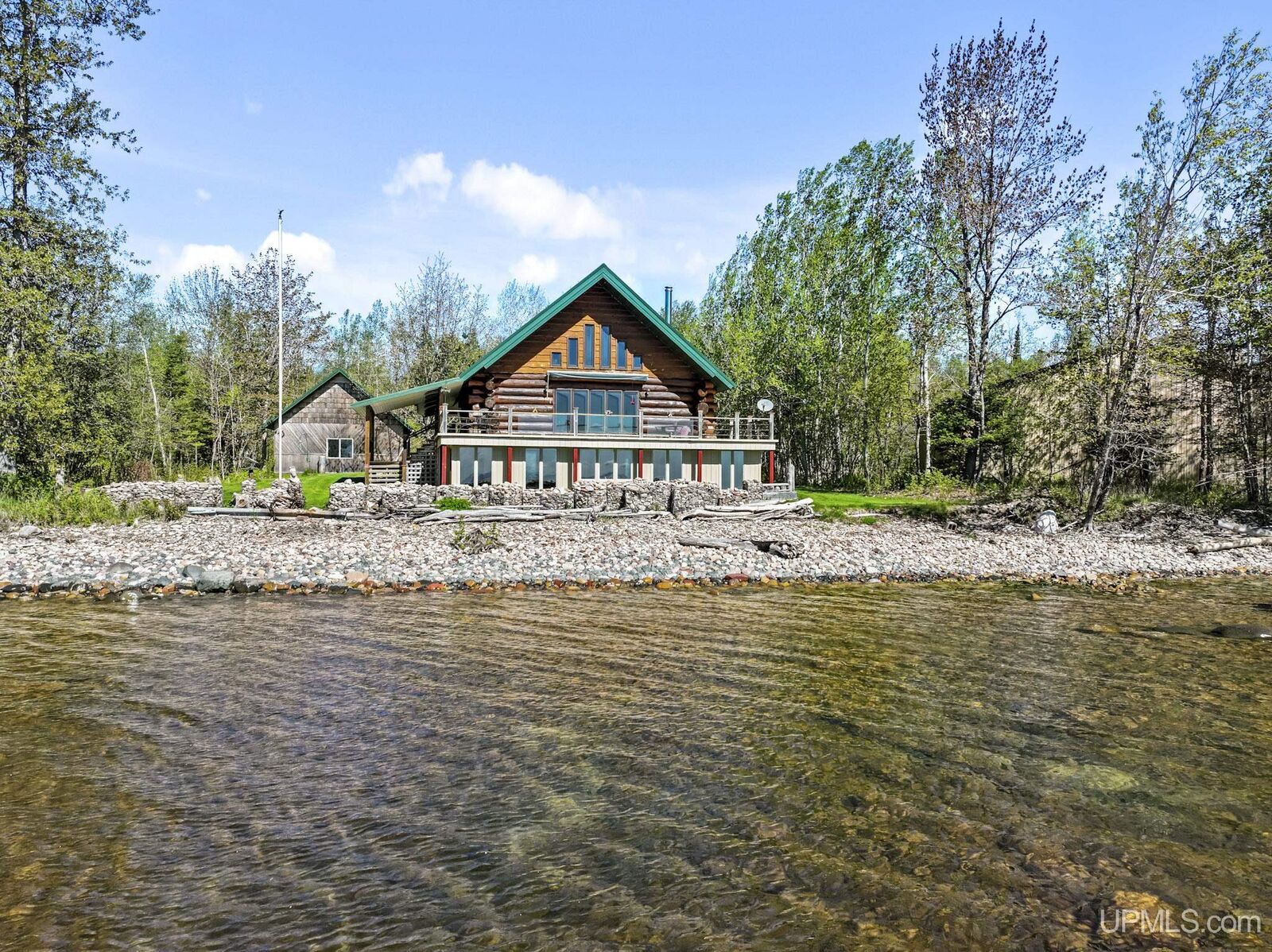 Property Photo:  45698 Rabbit Bay Road  MI 49945 