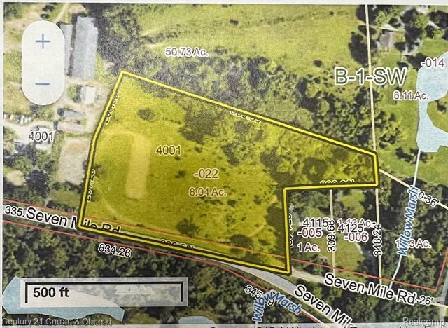 Property Photo: 0000 Seven Mile Rd MI 48178