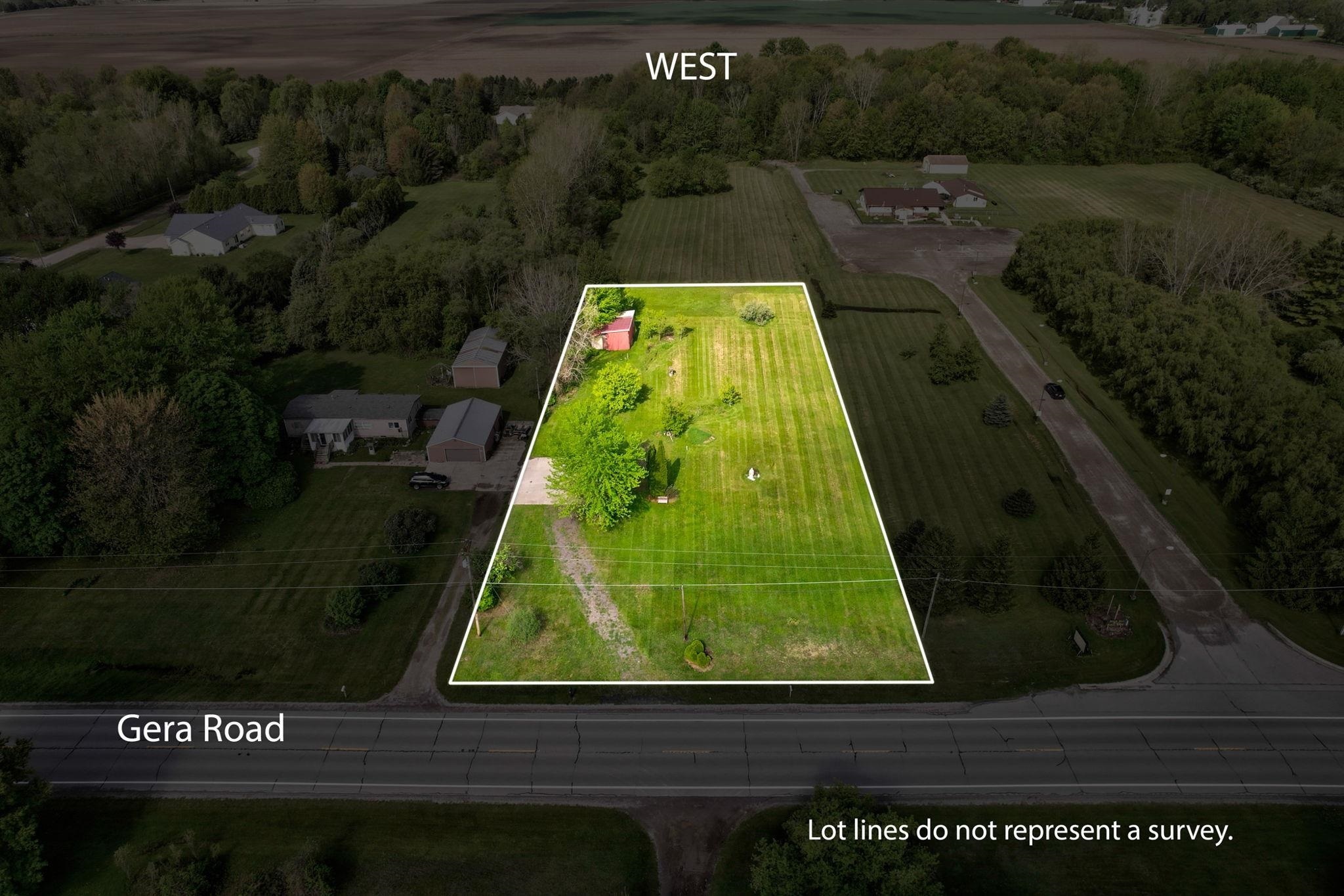 Property Photo: 12400 S Gera Road MI 48415