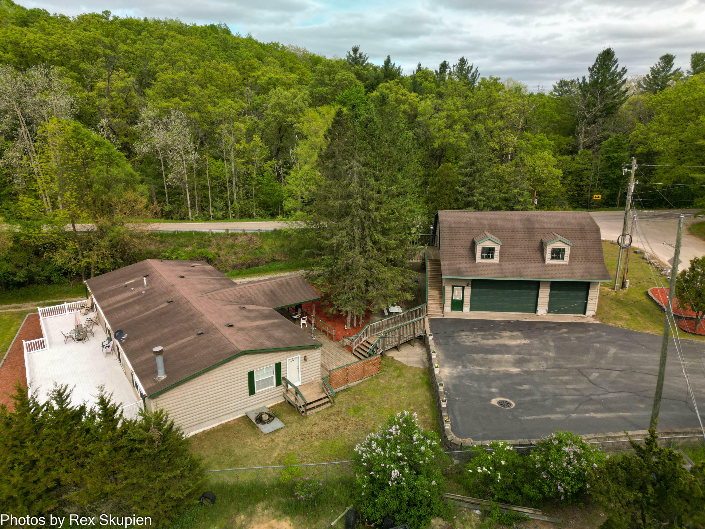 Property Photo: 5705 Centerline Road MI 49337