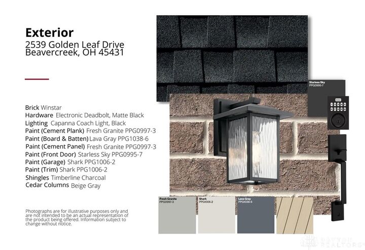 Property Photo:  2539 Golden Leaf Drive  OH 45431 