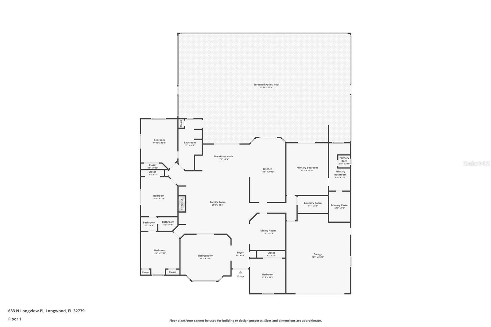 Property Photo: 633 N Longview Place FL 32779