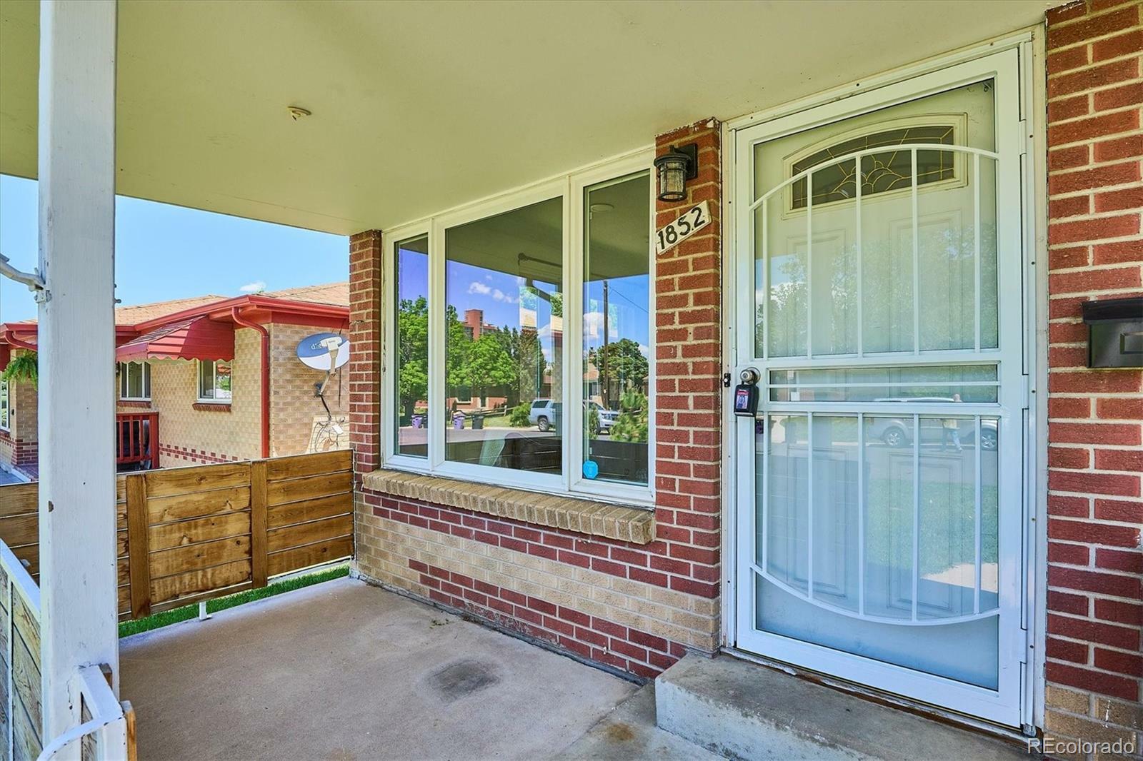 Property Photo: 1852 S Decatur Street CO 80219