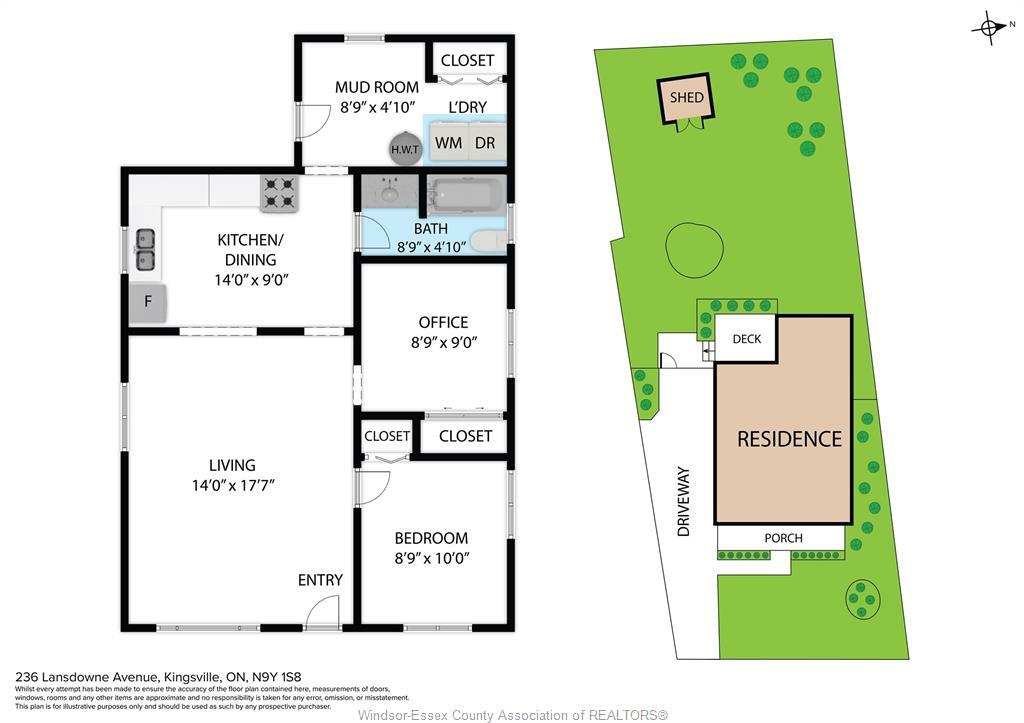 Property Photo: 236 Lansdowne Avenue ON N9Y 1S8