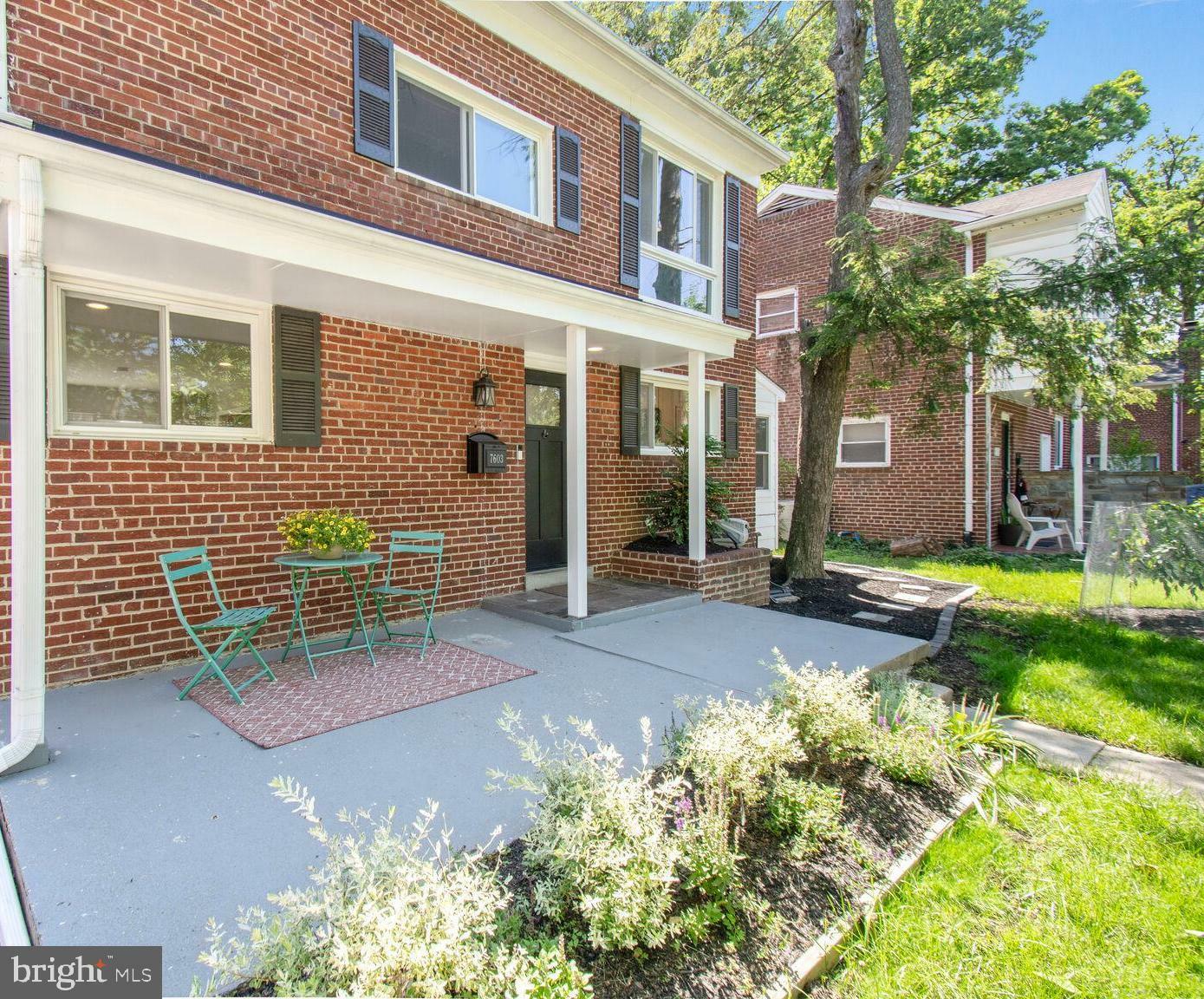 Property Photo: 7603 Hammond Avenue MD 20912