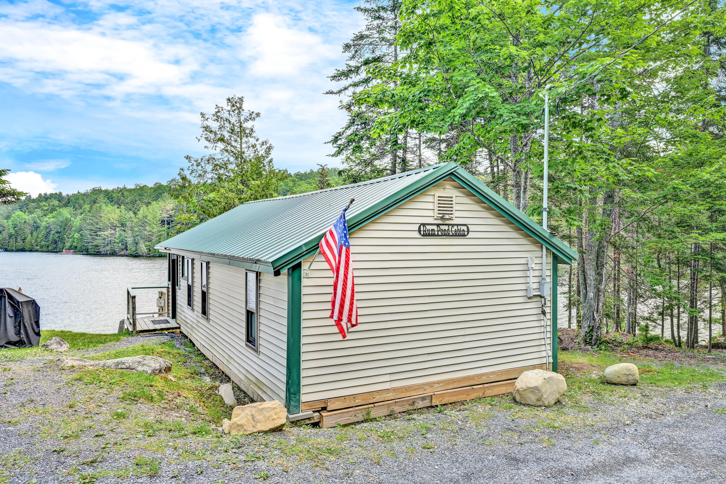 Property Photo: 15 Wilson Pond Road (Rum Pond) ME 04441