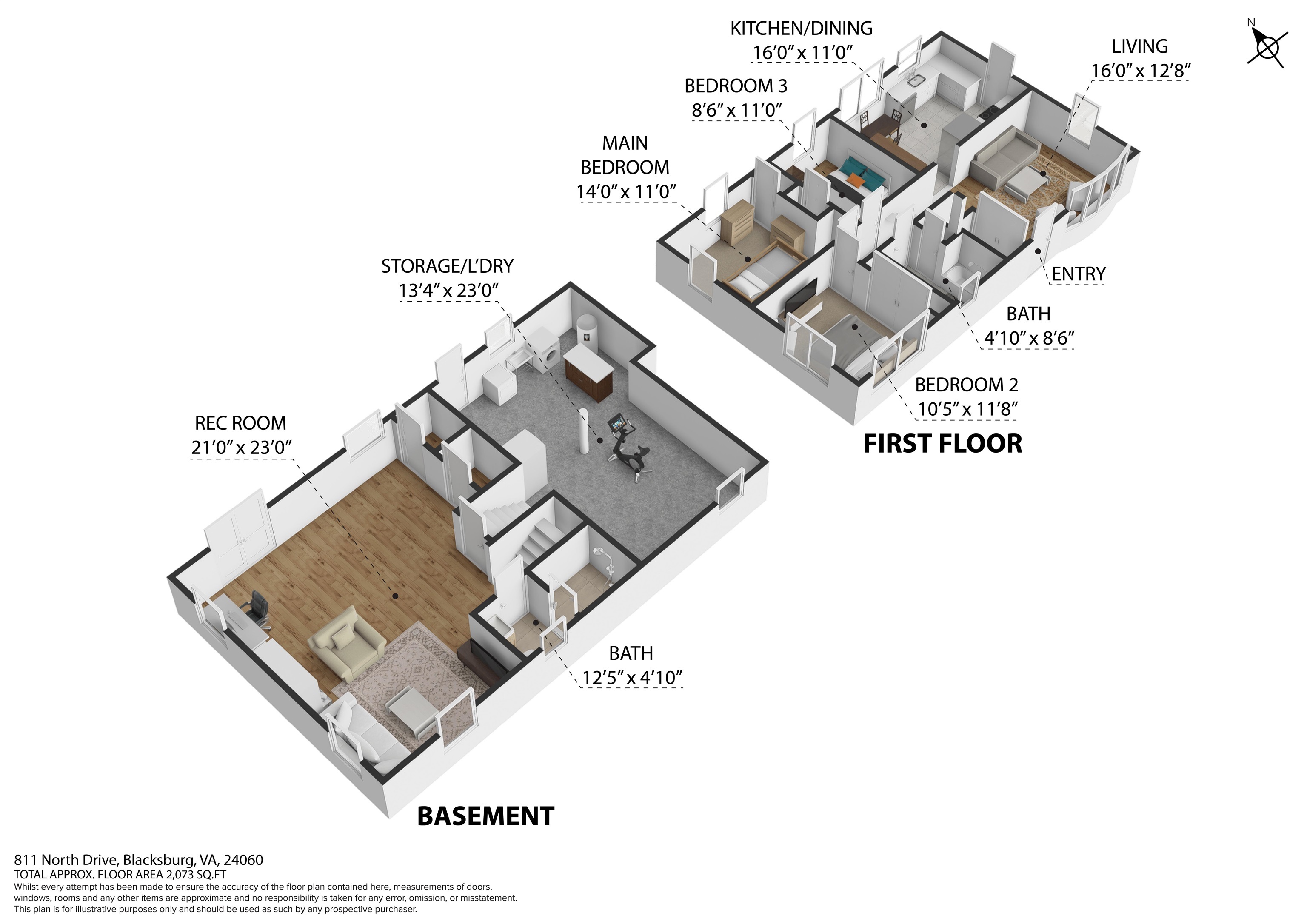 Property Photo: 811 North Drive VA 24060