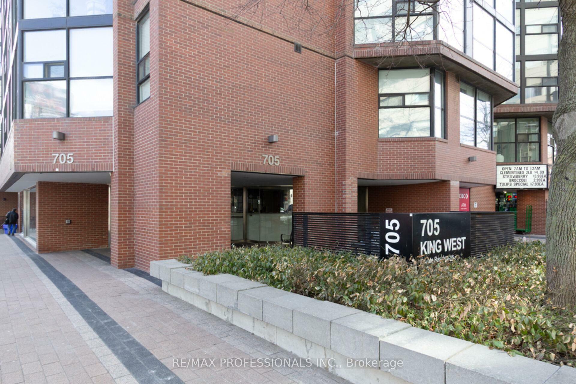 Property Photo: 705 King Street W 405 ON M5V 2W8