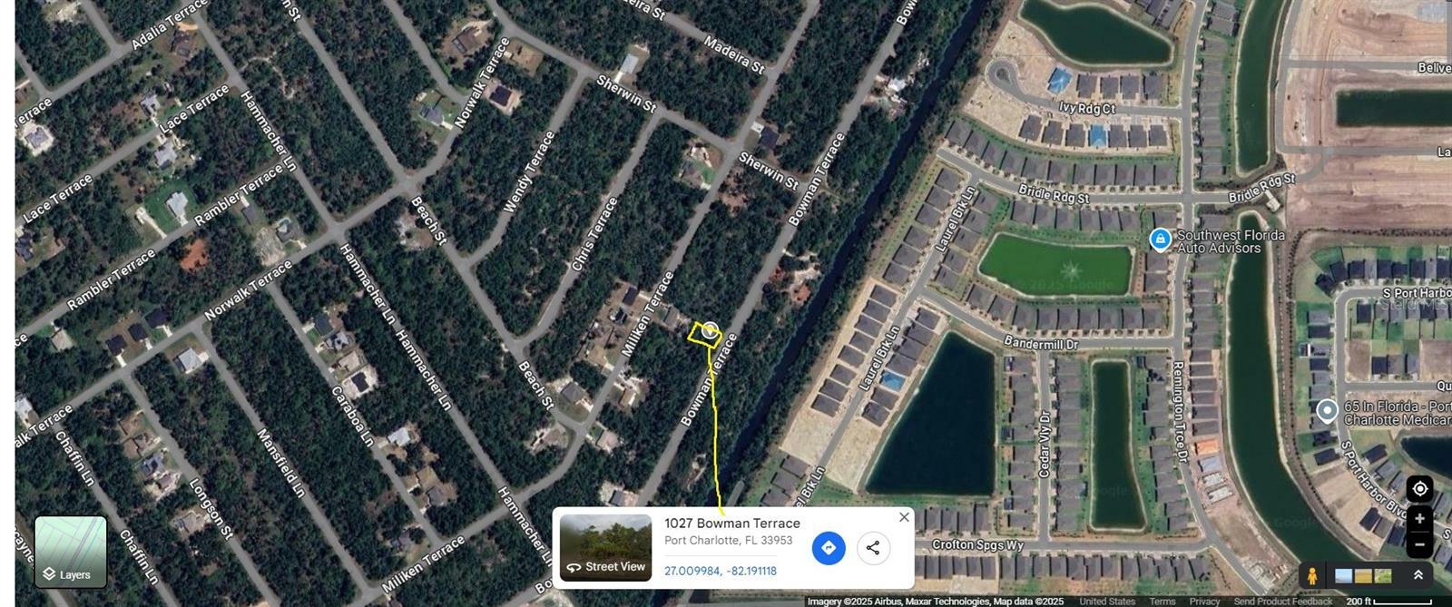 Property Photo: 1027 Bowman Terrace FL 33953
