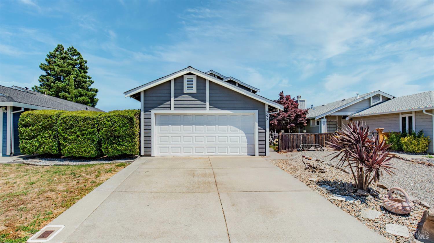 Property Photo: 797 Sage Drive CA 95687