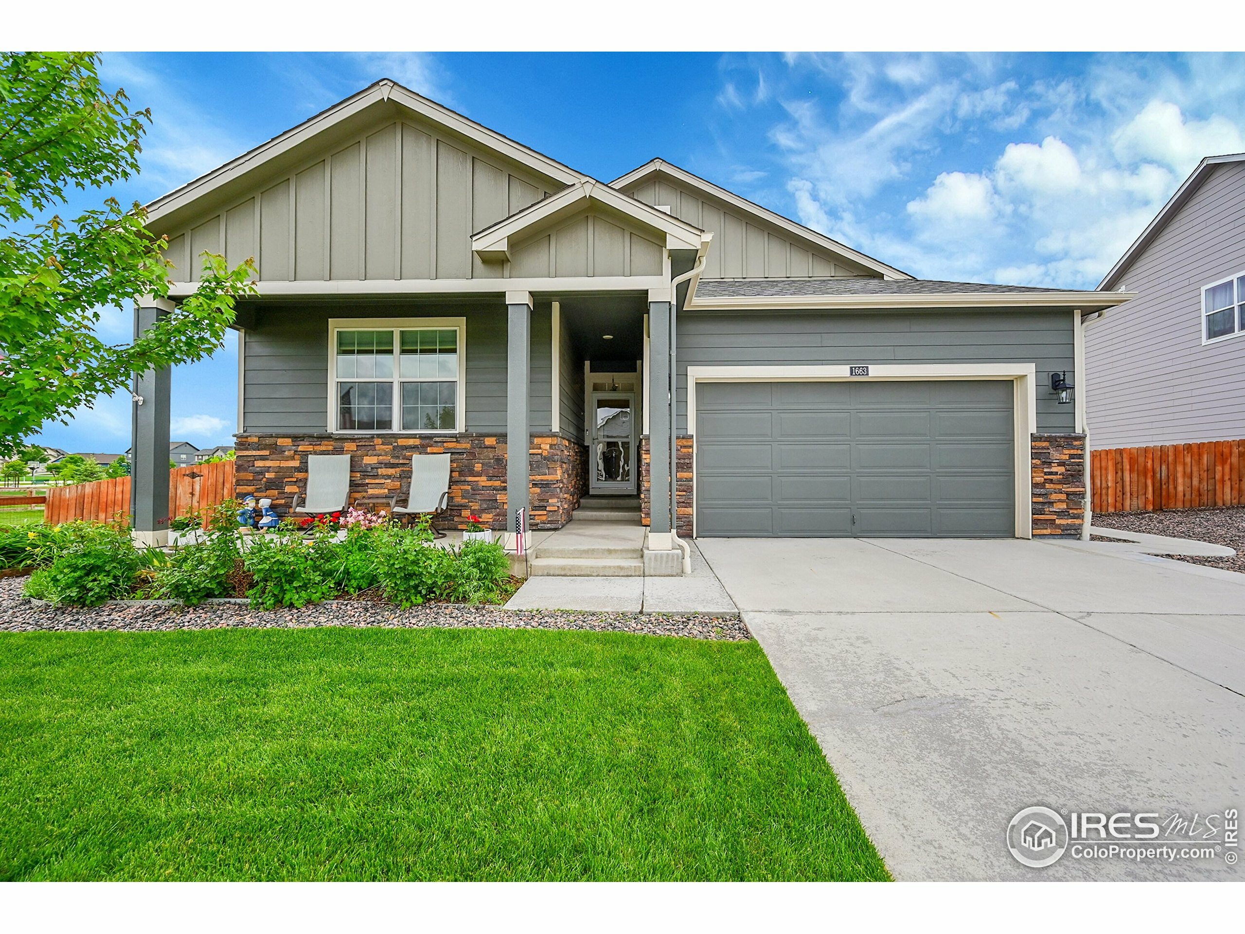 Property Photo: 1663 Clarendon Dr CO 80550