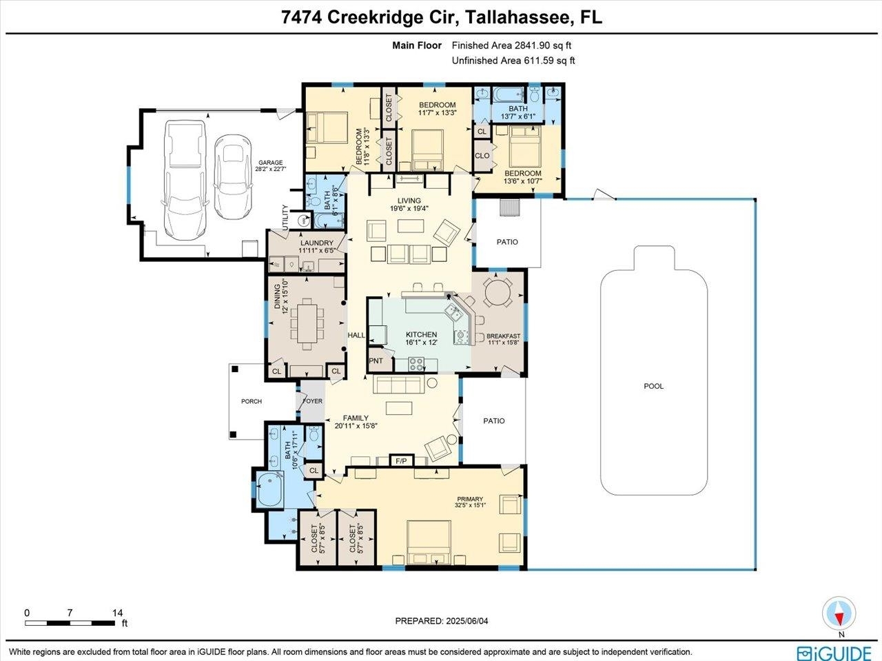 Property Photo:  7474 Creekridge Circle  FL 32309 
