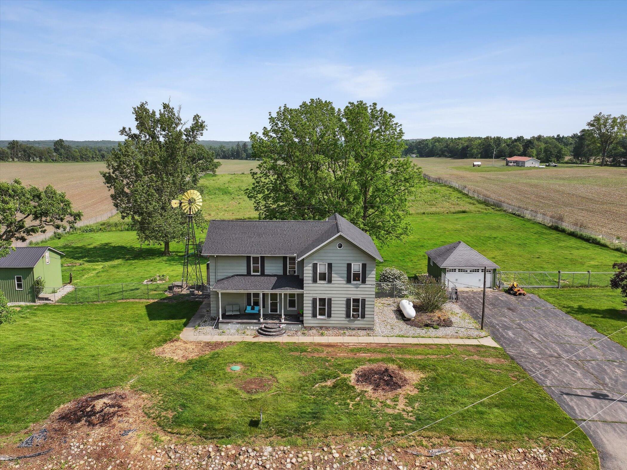 Property Photo: 4900 E Mosherville Road MI 49250