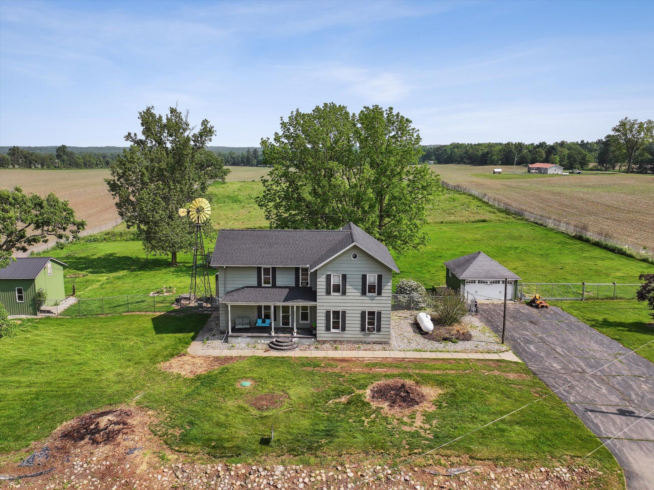 Property Photo: 4900 E Mosherville Road MI 49250