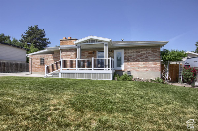 Property Photo: 3600 S 6580 W UT 84128