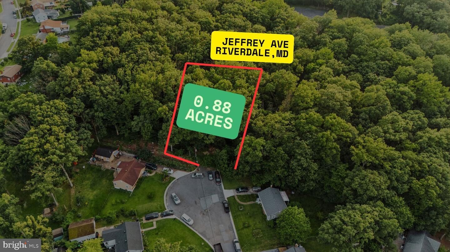 Property Photo: Jeffrey Avenue MD 20706