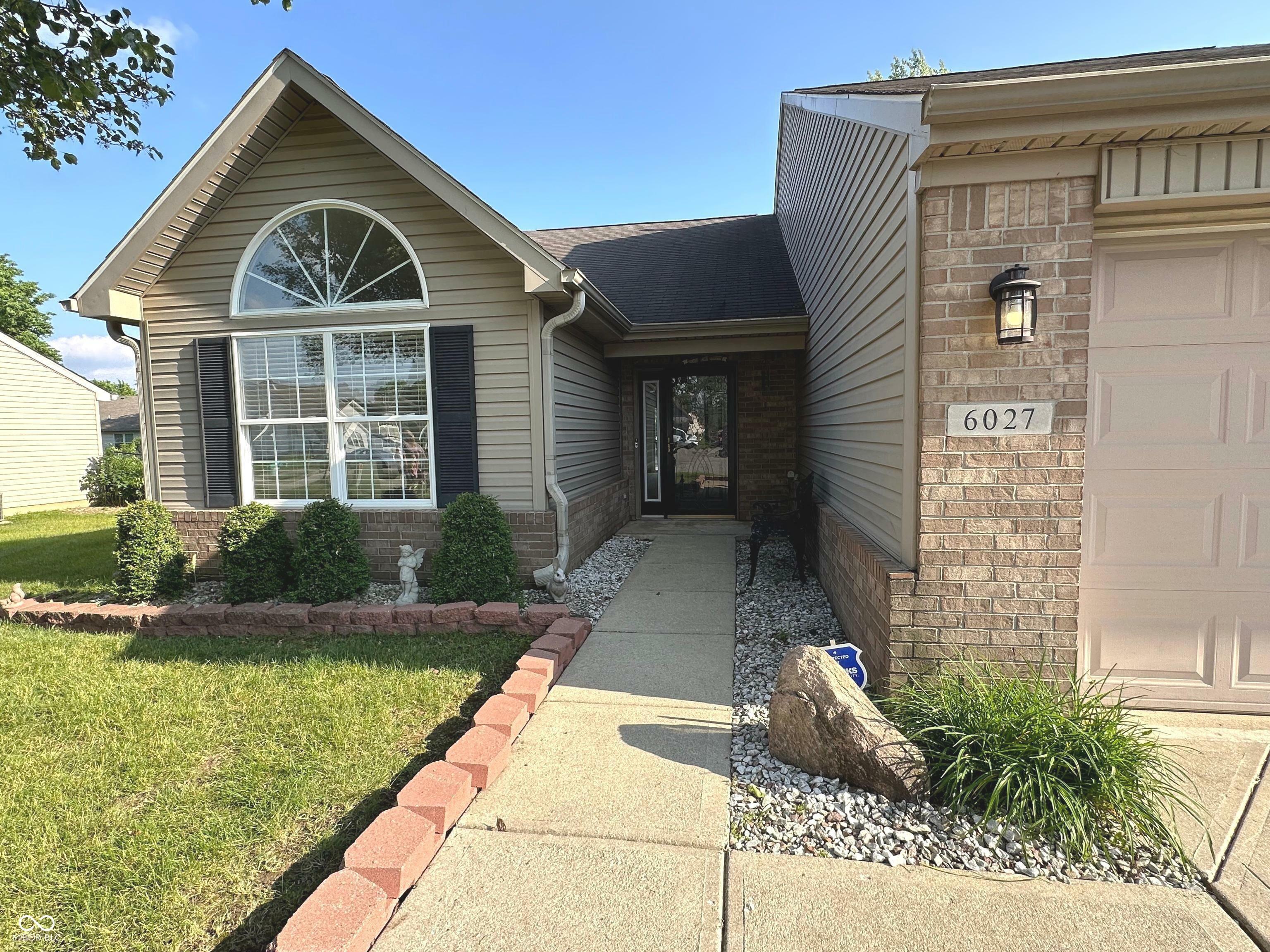 Property Photo: 6027 Crystal View Drive IN 46237