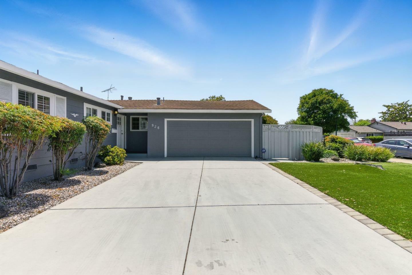 Property Photo: 936 Greenwich Avenue CA 94087
