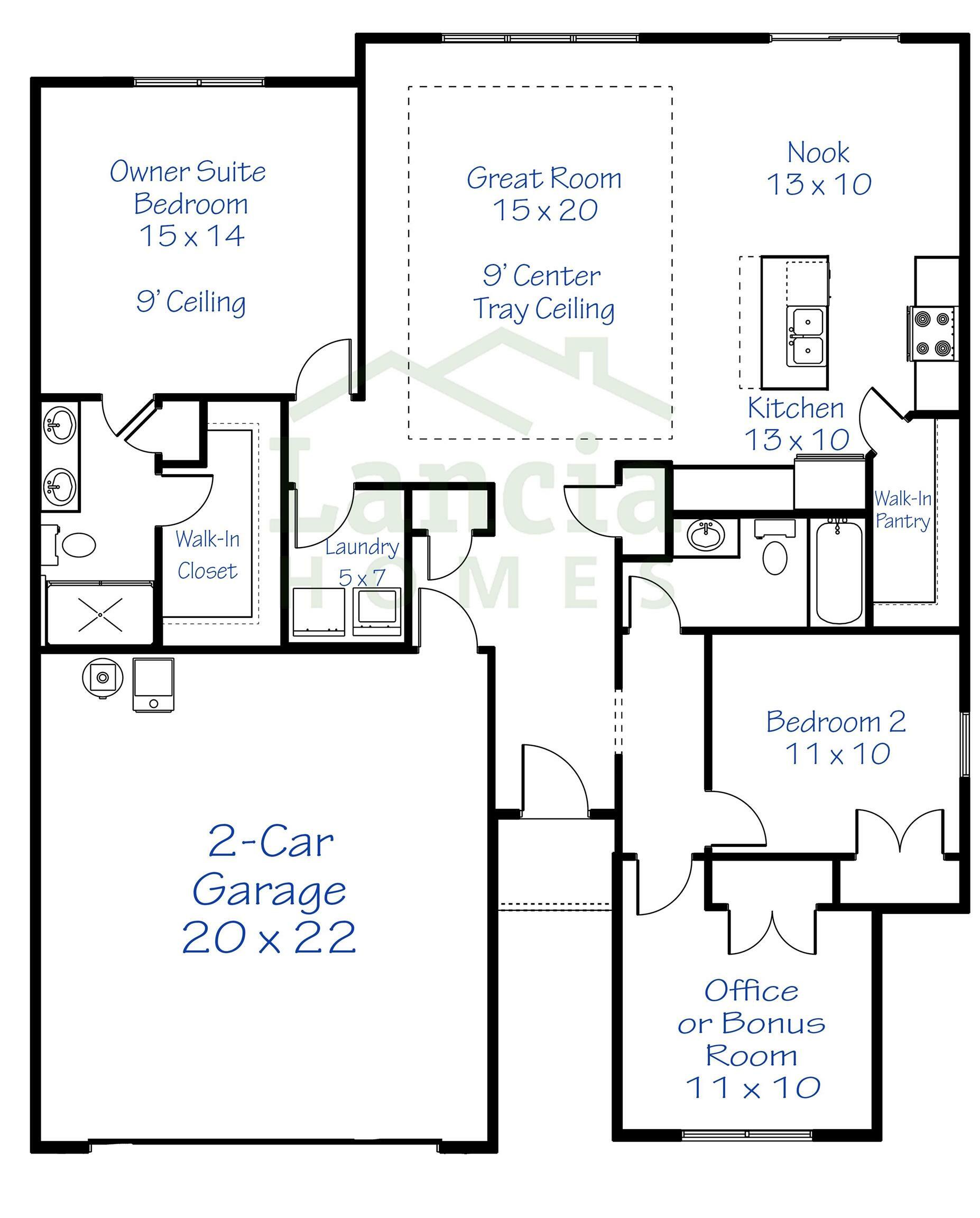 Property Photo: 10364 Silver Rock Chase IN 46774