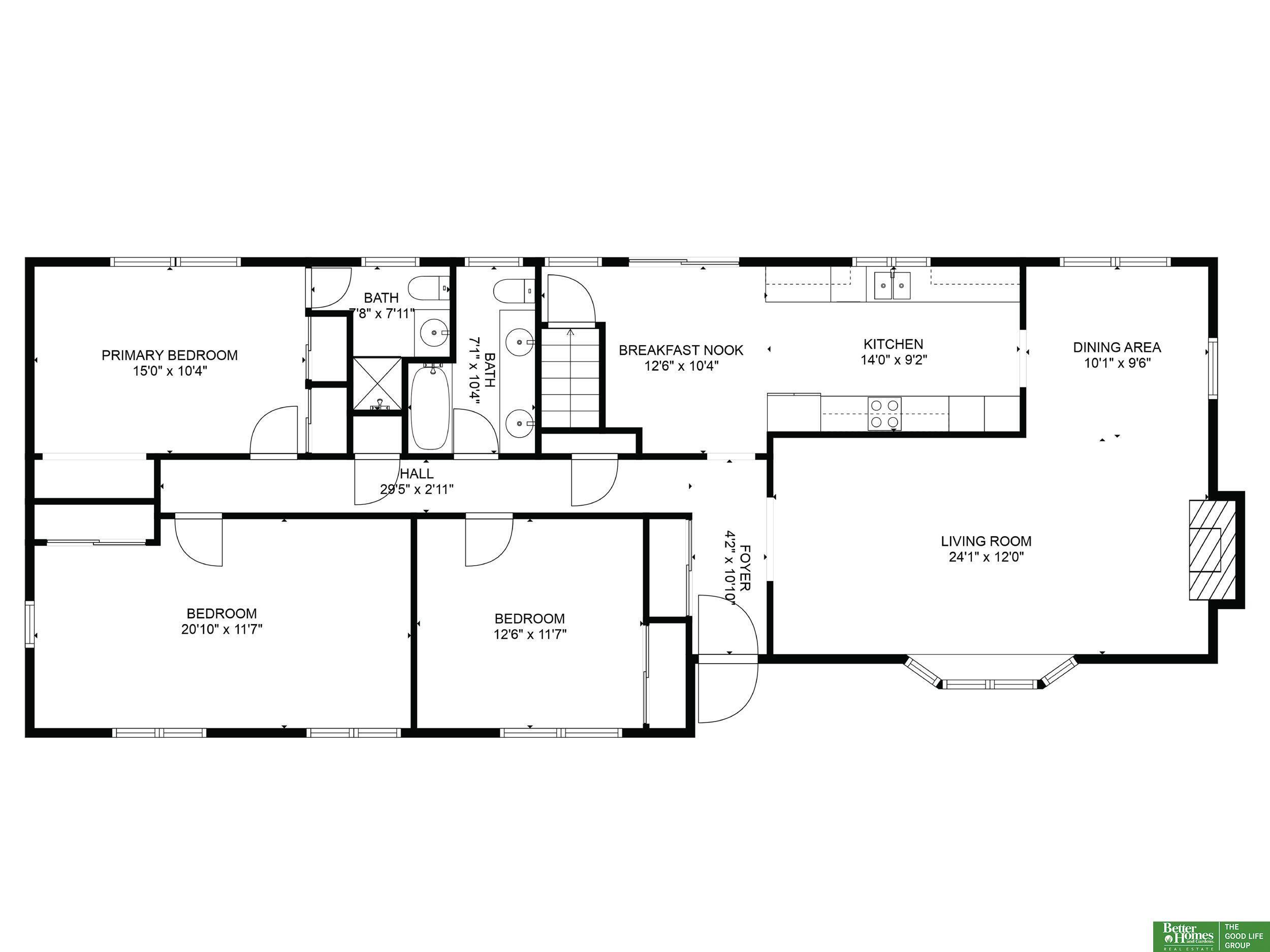 Property Photo: 1404 S 126th Street NE 68144