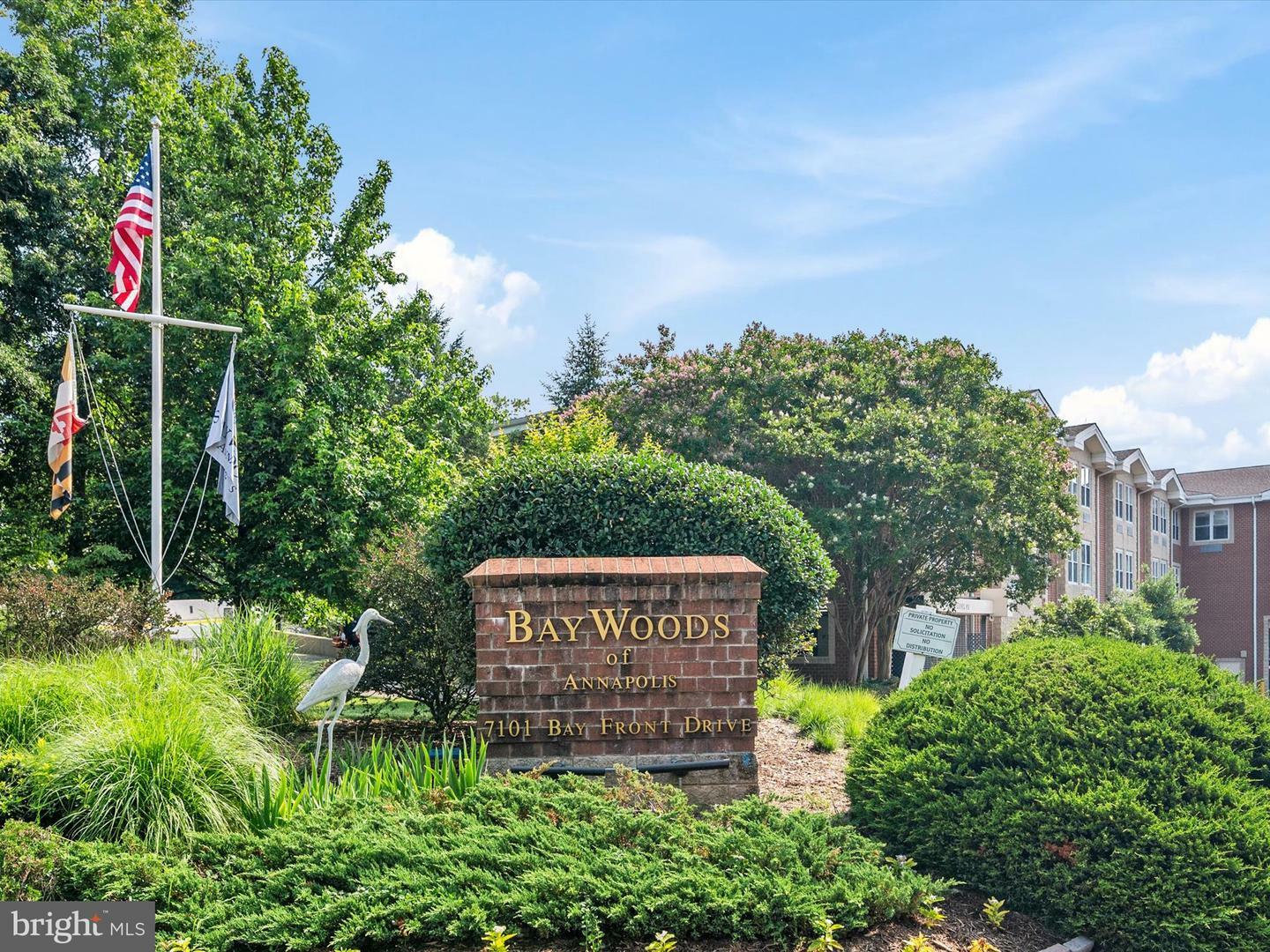 Property Photo:  7101 Bay Front Drive 204  MD 21403 