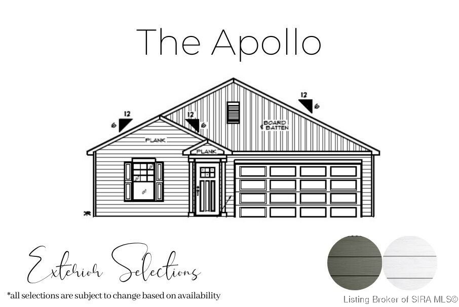 Property Photo: 1155 Grissom Court Lot 100 IN 47170