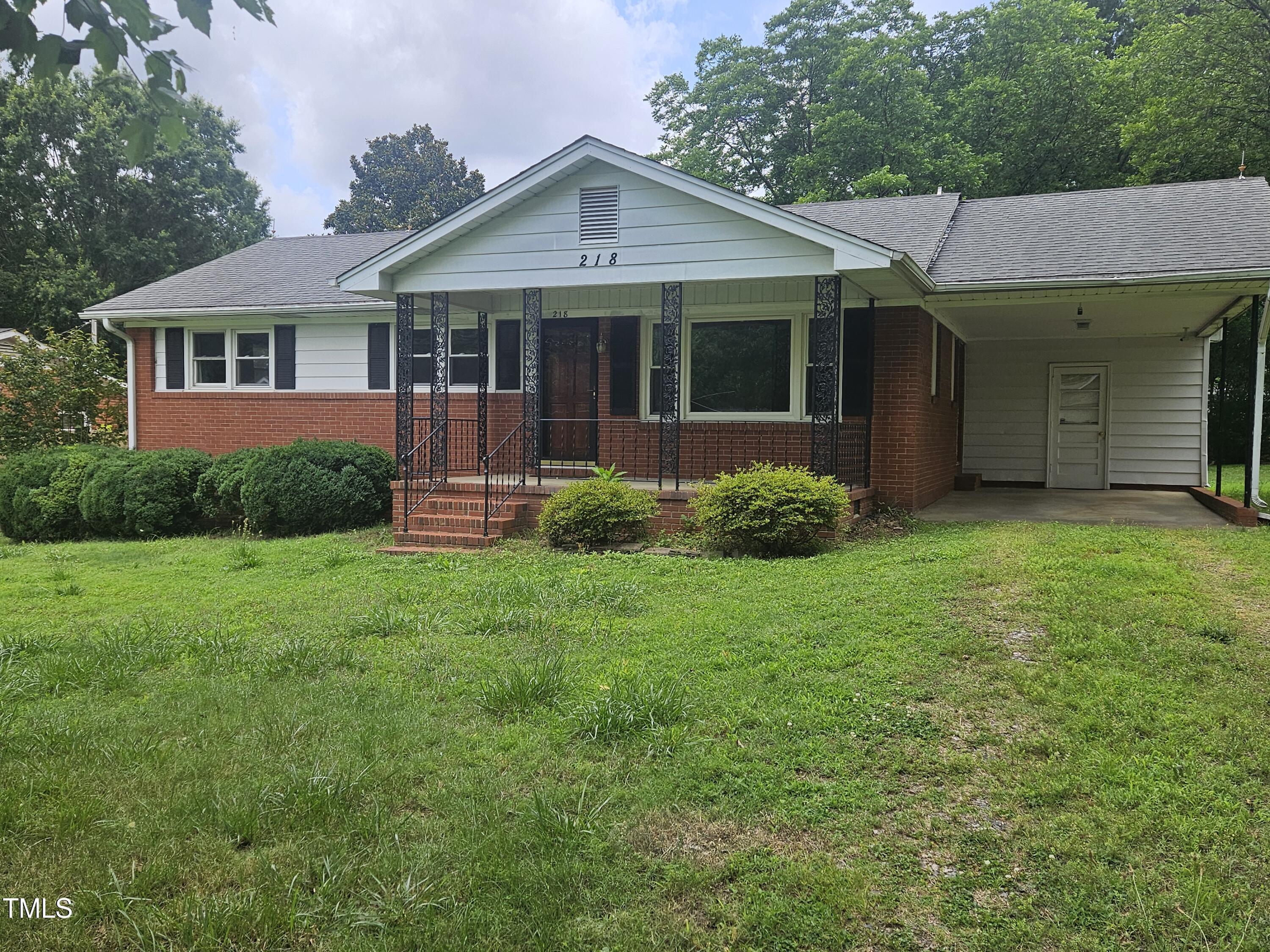 Property Photo: 218 Forestville Road NC 27587