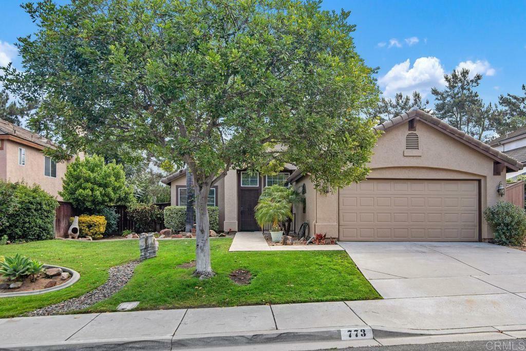 Property Photo: 773 Pebble Beach Drive CA 92069
