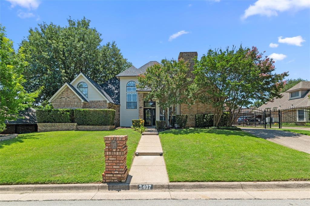 Property Photo: 3407 Bowden Hill Lane N TX 76034