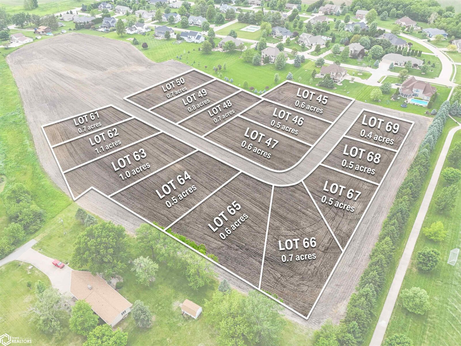 Property Photo:  Lot 45 Stonebriar Drive  IA 52601 