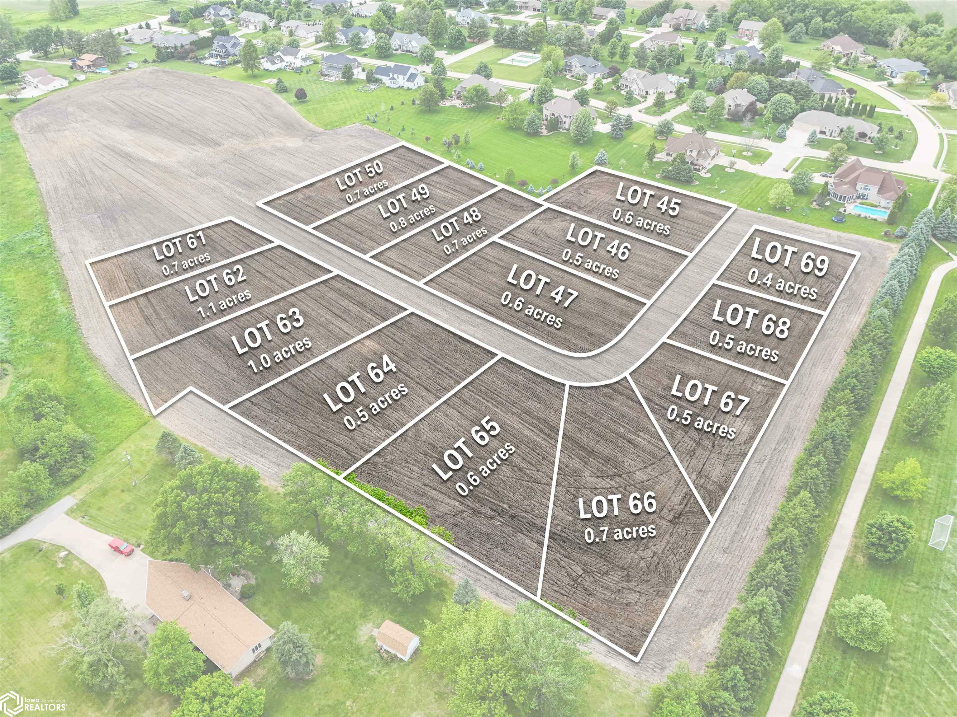 Property Photo: Lot 45 Stonebriar Drive IA 52601